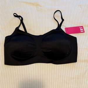EBY Black Seamless Bra NWT